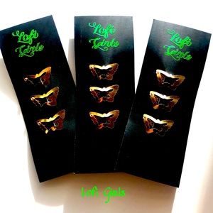 Butterfly Y2K 🦋 Gold Hair Clip Set